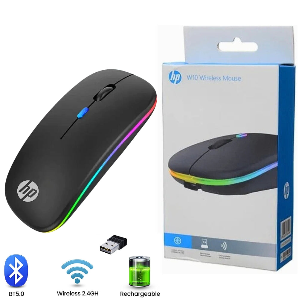 Wireless Gaming Mouse RGB Rechargeable Mouse